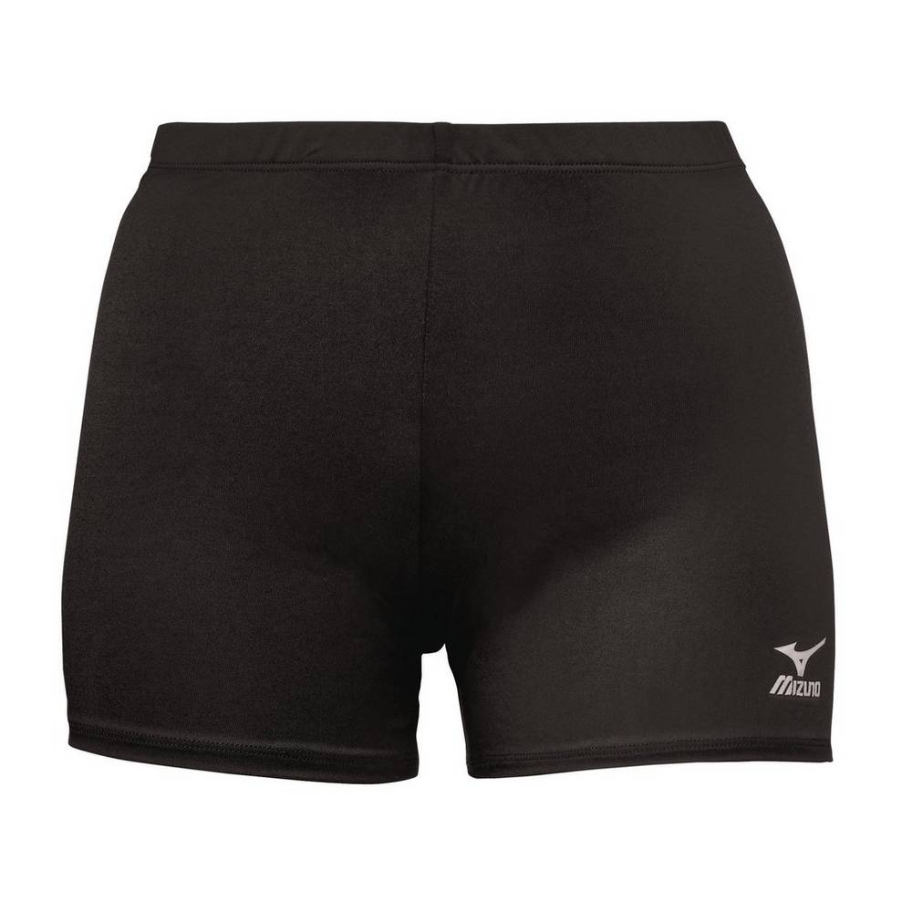 Pantalones Cortos Mizuno Vortex Mujer Negras Outlet SUCJ-43071